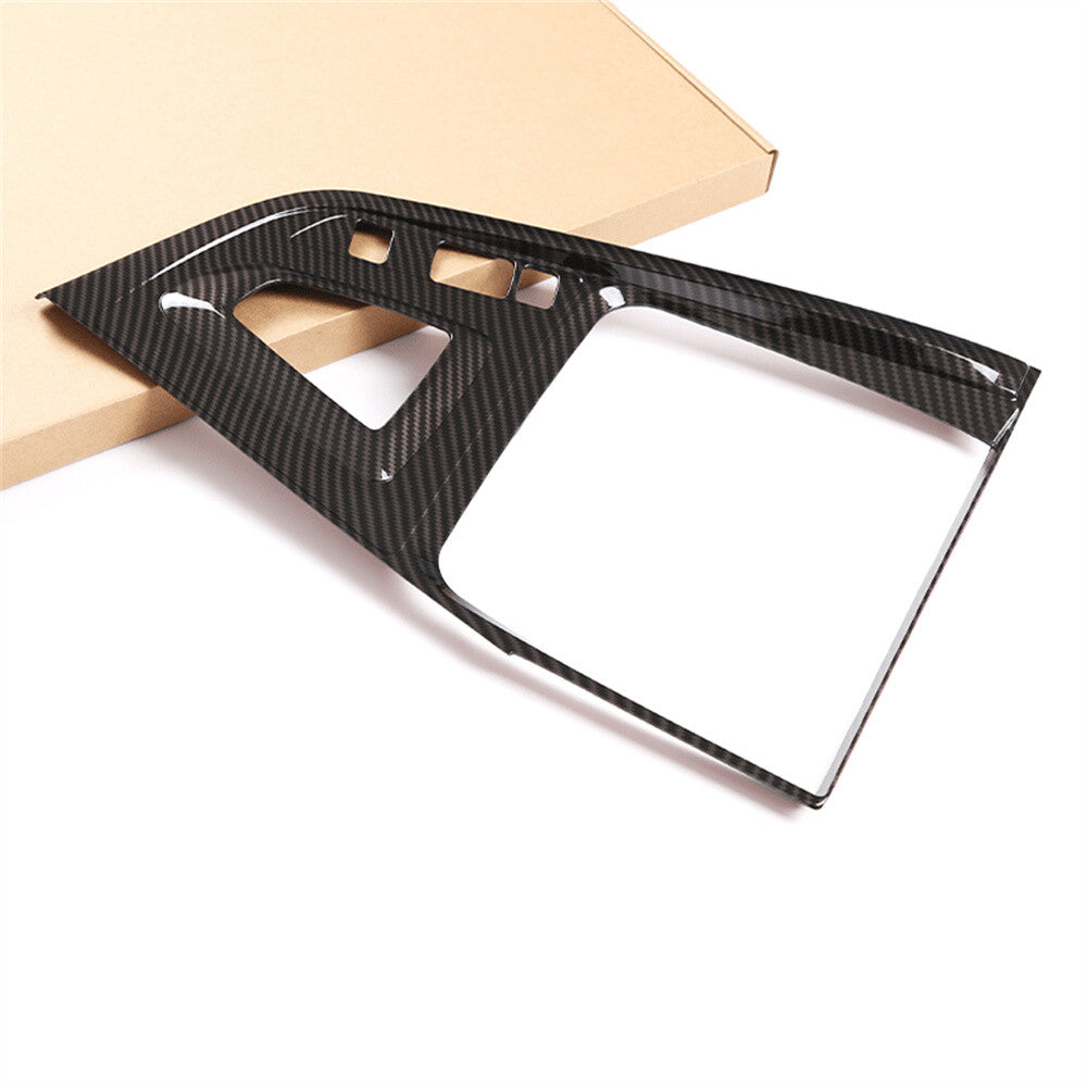 Carbon Fiber ABS Gear Shift Panel Trim for BMW 3 Series F30 2013-15 4 Series 3GT