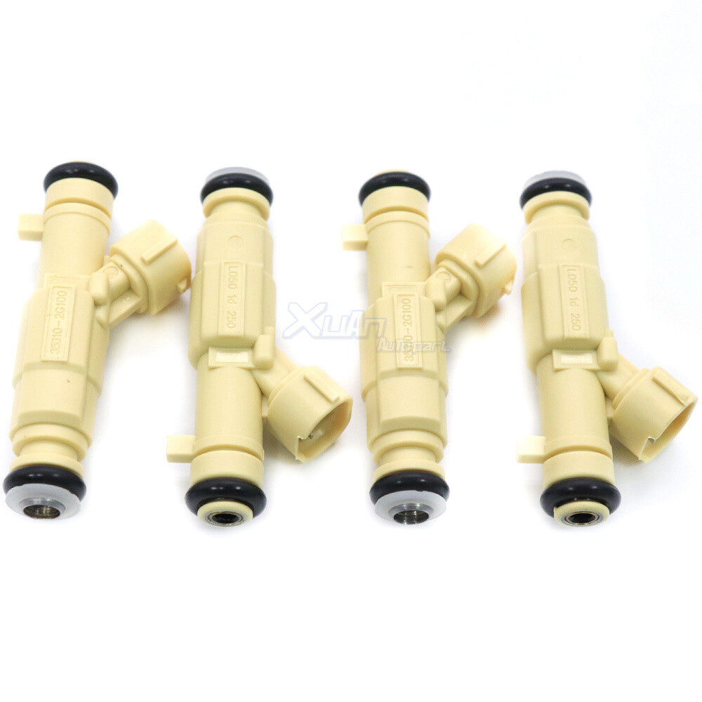 Package of 4 fuel injectors suitable for 11-13 for Hyundai for Tucson , 10-12 for Kia Forte Koup 35310-2G100