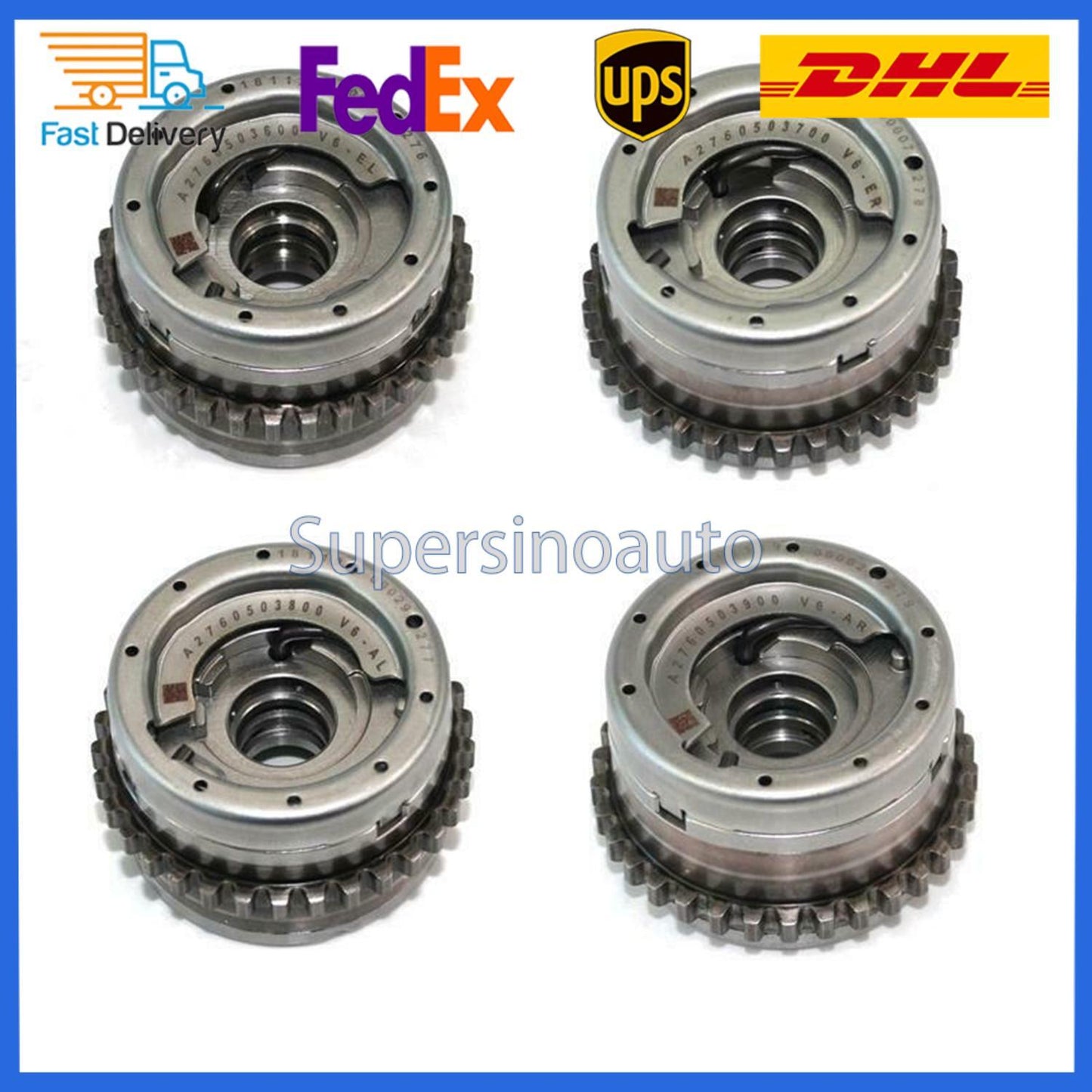 New M276 Intake Exhaust LR Camshaft Adjusters for Mercedes W222 W166 E400