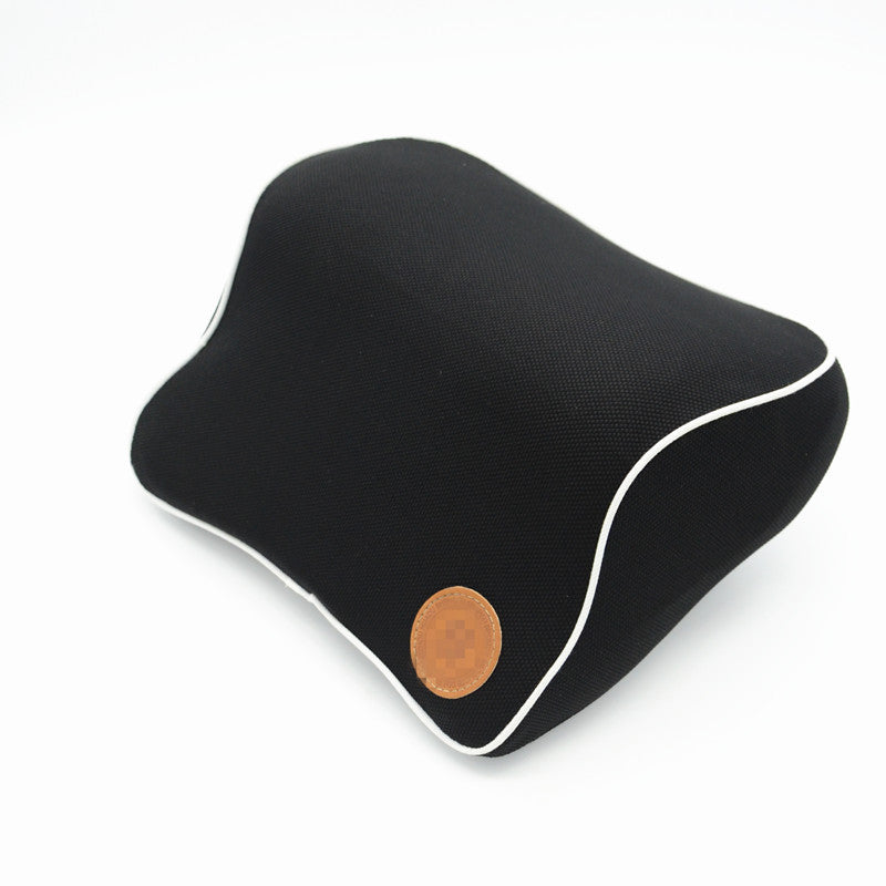 Car Black Head Neck Pillow Slow elasticity Foam Sponge for Seat Support Cushion