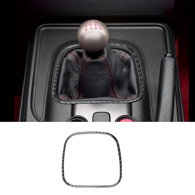 GearShift Panel Frame Trim Cover Carbon Fiber Interior for Honda S2000 2004-2009