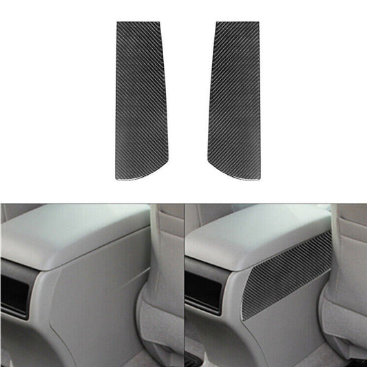 Interior Carbon Fiber Center Armrest sides Trim Cover for Toyota for Camry 2012-2014