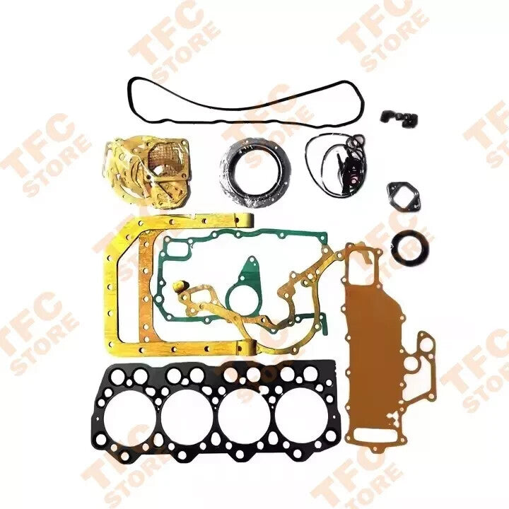 Full Overhaul Gasket Kit Head Gasket for Mitsubishi 4D35 4D35T Engine New