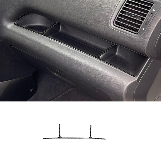 Carbon Fiber Passenger Dashboard Panel Cover Trim for Honda for Civic Si 2002-2005