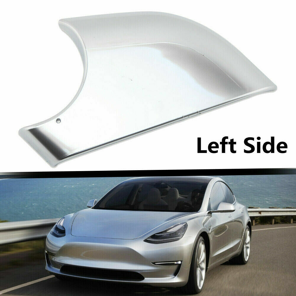 for Tesla Model 3 17-21 Left Side Wing Mirror Covers Holder Lower Tray 2018 AT