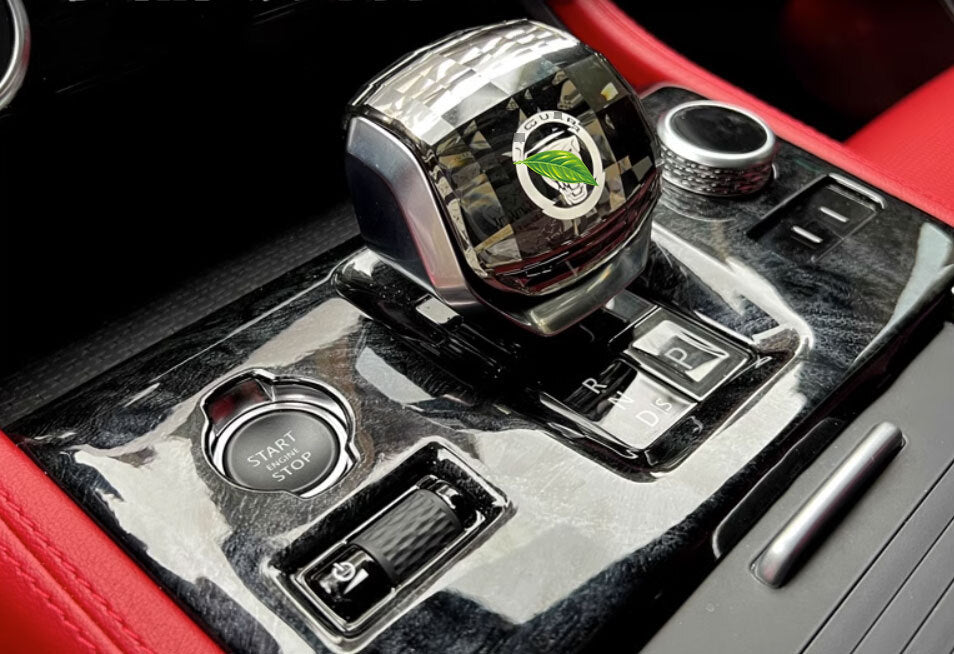 Cover Replace Trim Crystal Glas Gear Shift Knob Head 2021-2023 for Jaguar E-PACE
