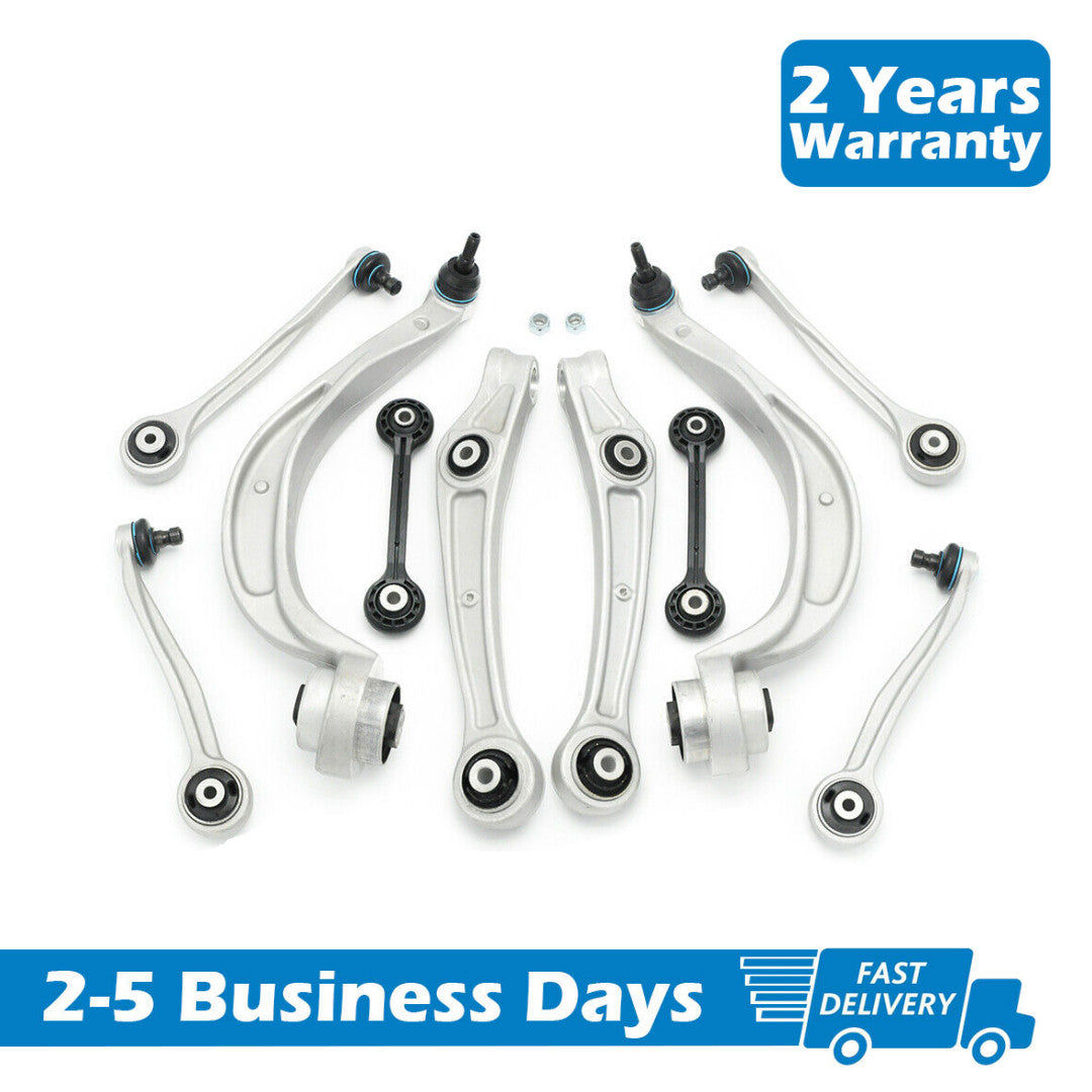 Front upper and lower control arm bushings 10x for Audi A4 Quattro A5 S5 Q5 2008-10