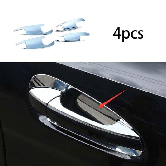 4P Exterior Side Door Bowl Cover Trim Chrome for Mercedes-Benz GLE GLS 2016-2019