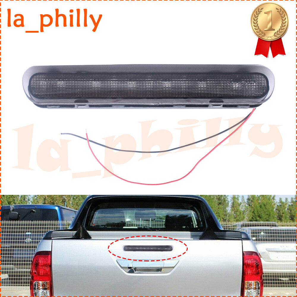 Black Lens for Toyota Hilux VIGO SR5 2005-14 LED High 3rd Brake Light Tail Lamp