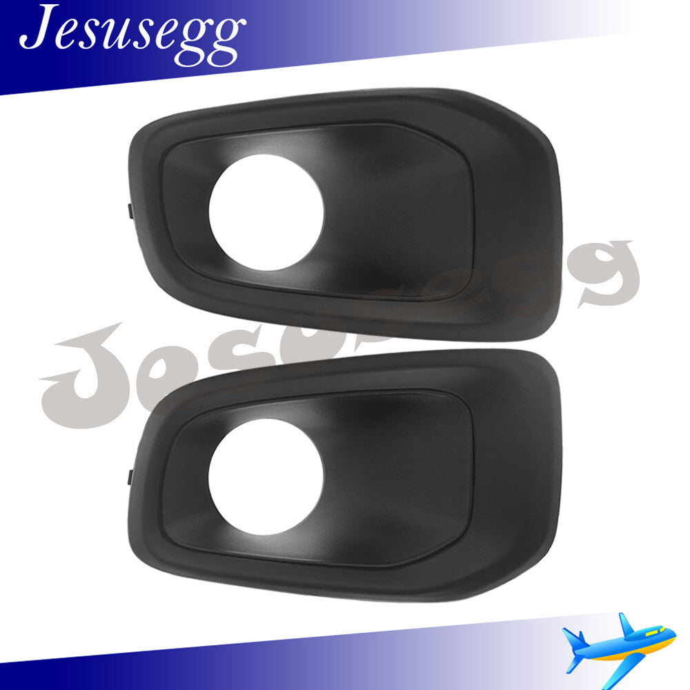 Front RHLH Bumper Fog Lights Bezel Cover For 2015 2016 2017 2018 for Jeep Renegade