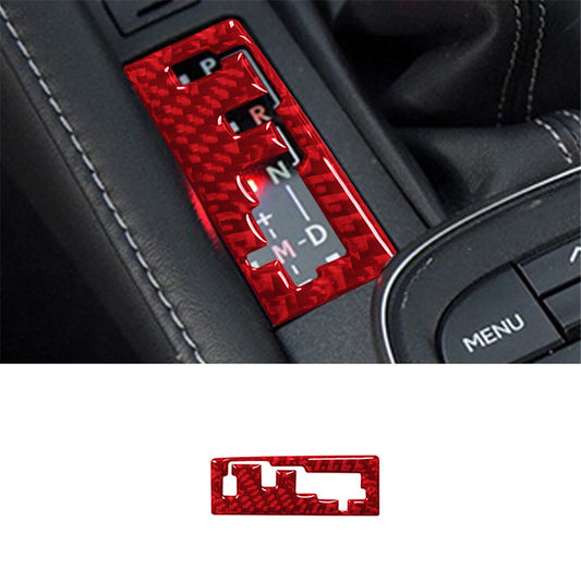 Red Carbon Fiber Transmission Gear Side Stick for Lexus RC300 350 200T 2015-2020