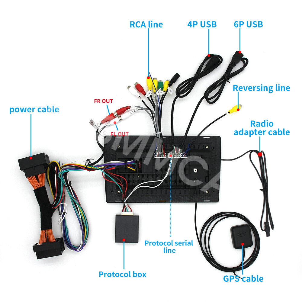 Car Multimedia Player GPS Touch Screen Mirror Link Fit For 2004-2012 for BMW X3 E83
