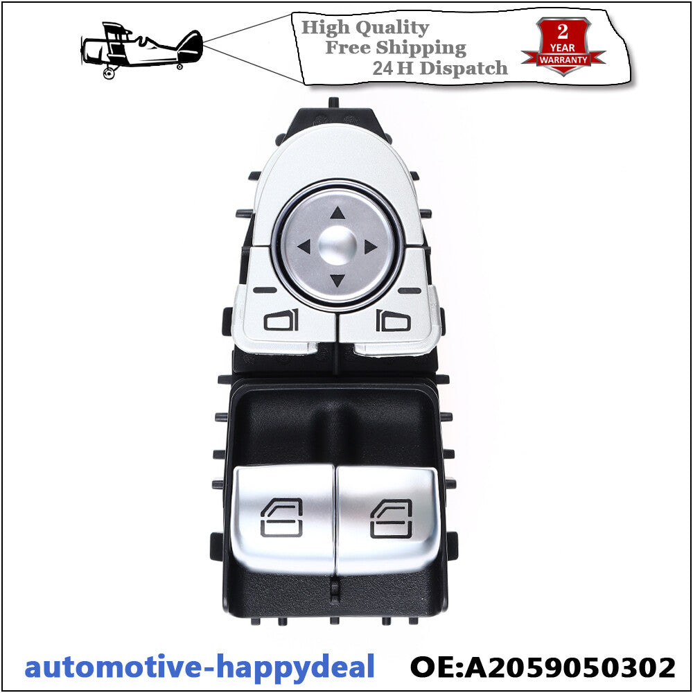 Window Control Switch for Mercedes Vito W447 2015-2018, C-Class C205 A2059050302