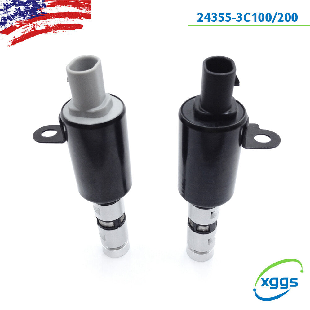2X Intake Left Right Variable Timing VVT Solenoid Fit for Hyundai for Kia 3.3L 3.8L