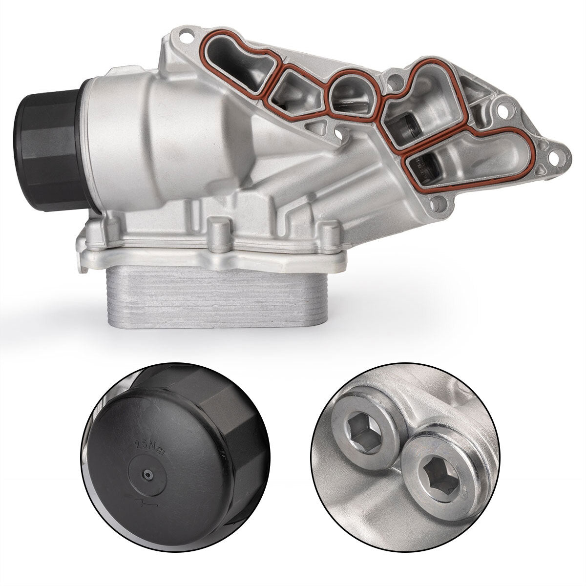 Oil filter housing with cooler 2721800510 suitable for Mercedes-Benz CEG ML S SLK class
