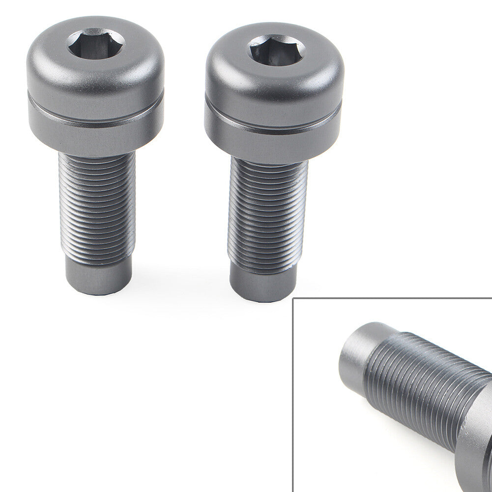 2X Handlebar Grips Bar End Slider Cap for DUCATI Panigale 899 959 1199/1299/S/R