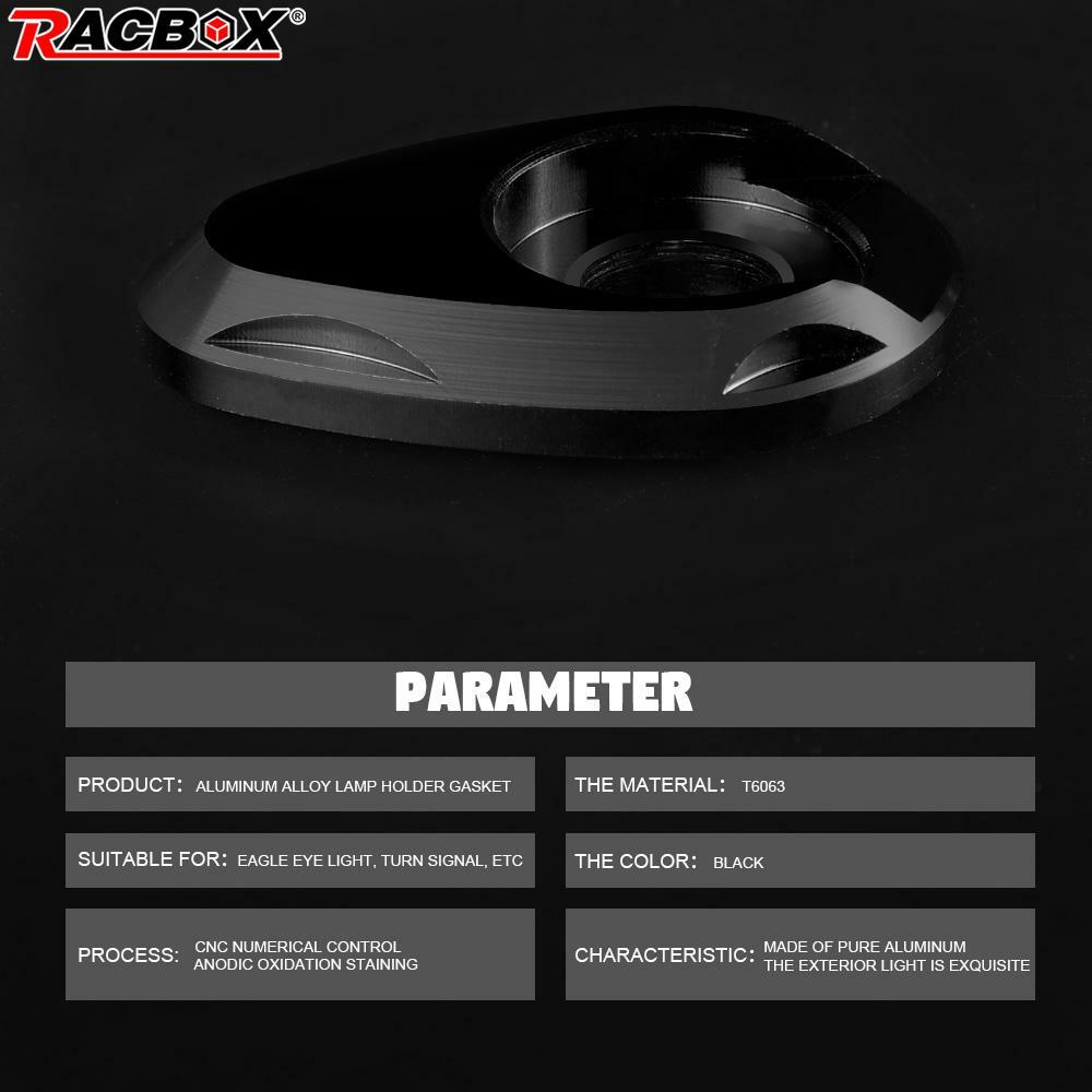 4Pcs Motorcycle Turn Signal Light Adapter Plate Spacers for YAMAHA for Honda for Suzuki