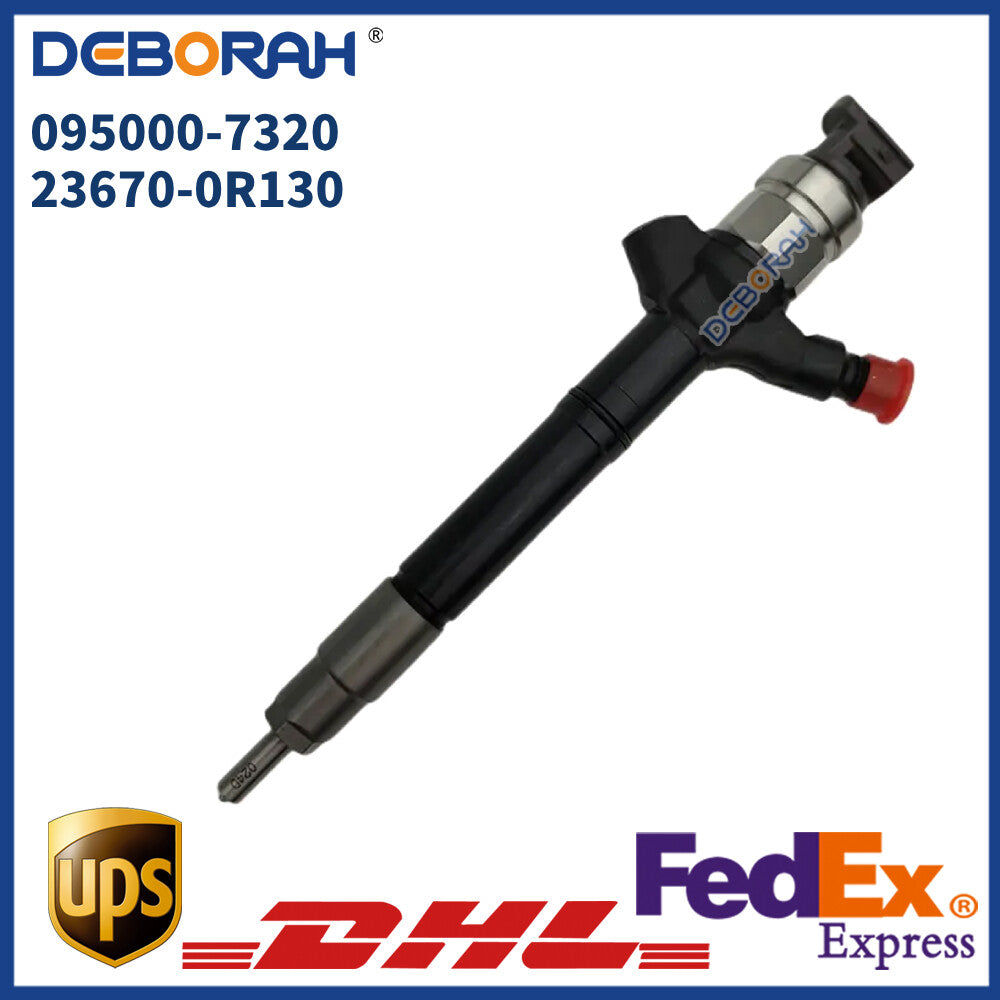 Fuel Injector 095000-7320 23670-0R130 for Toyota 1AD/2AD-FTV Avensis for Corolla
