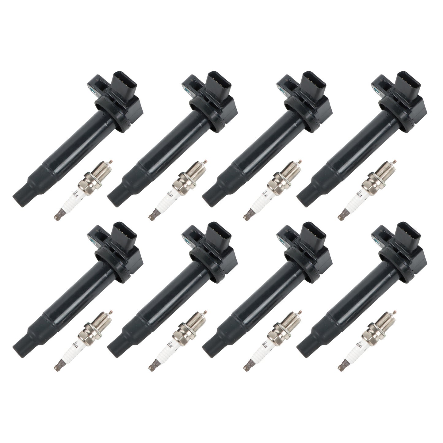 8X Ignition Coil  Platinum Spark Plug for Toyota Tundra Sequoia 4.7L V8 UF230