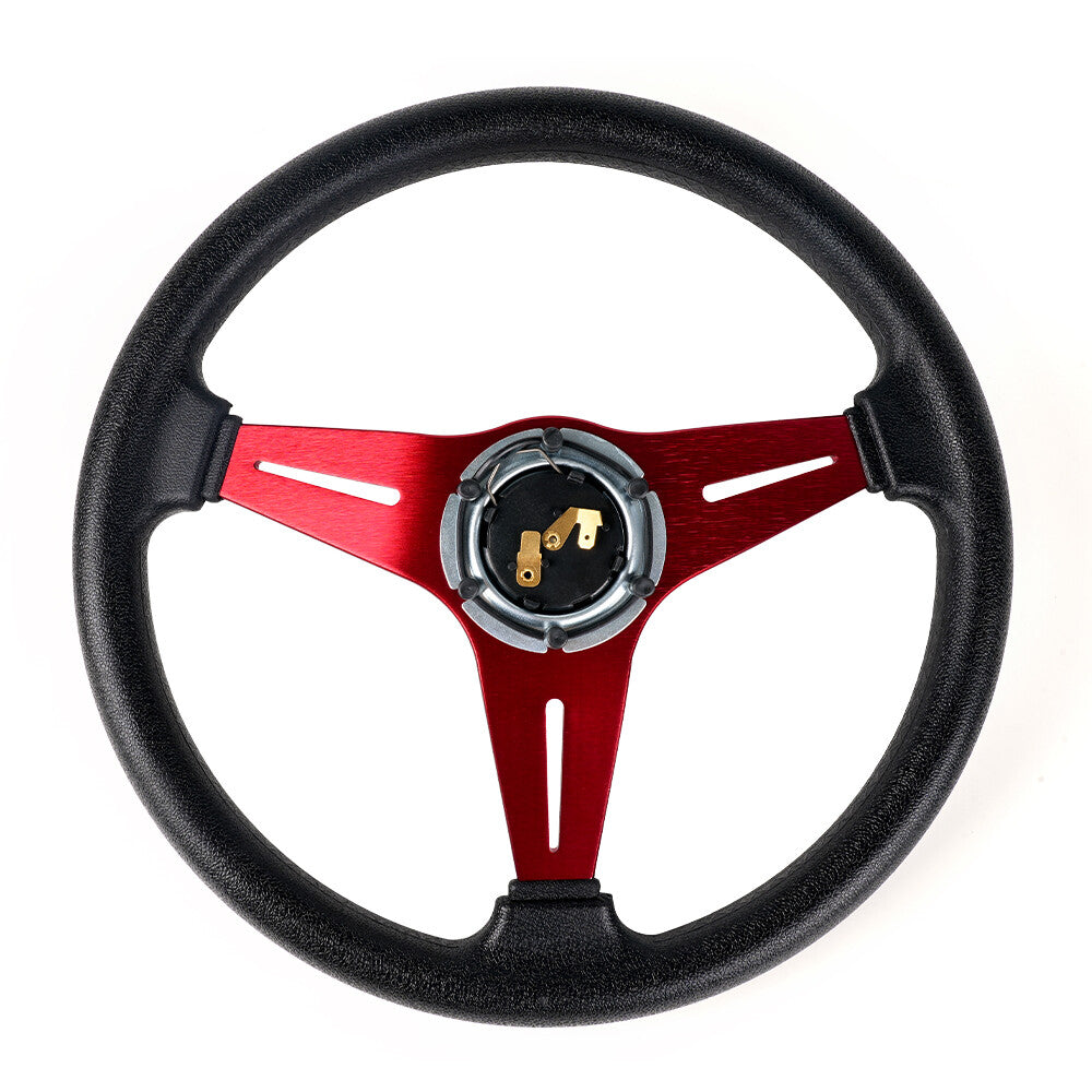 Red Aluminum Universal for Golf Cart Steering Wheel for Yamaha EZGO Club Car