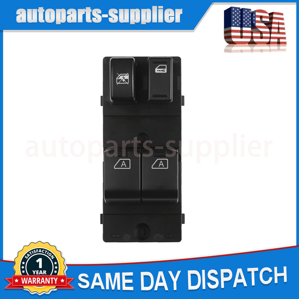 Main power window switch suitable for Nissan 350Z and for Infiniti G35 25401-CD02D 2003-2008.