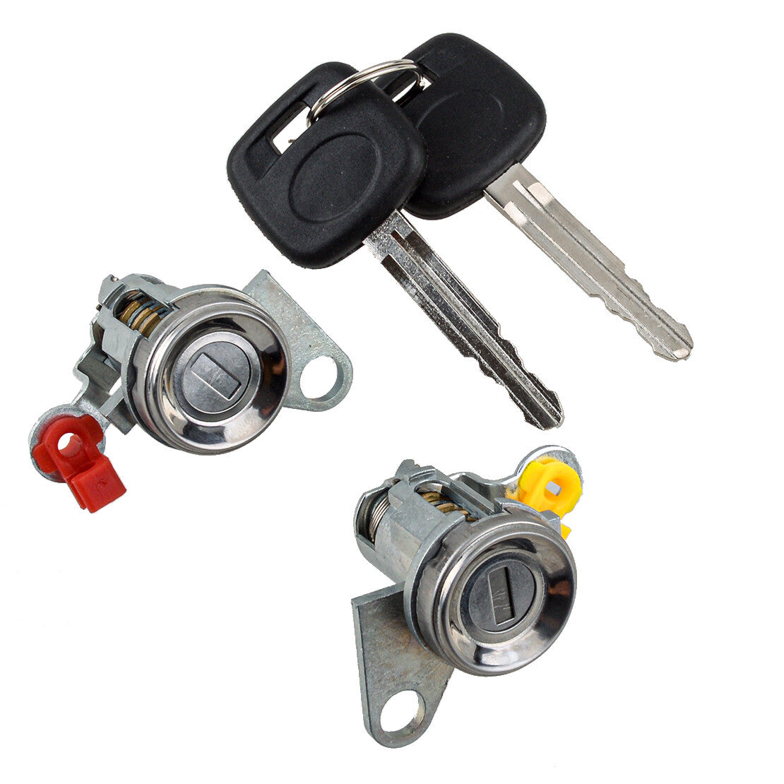 Door Lock Cylinder Tumbler Set fit for Toyota for Corolla Geo Prizm 1993 to 1997
