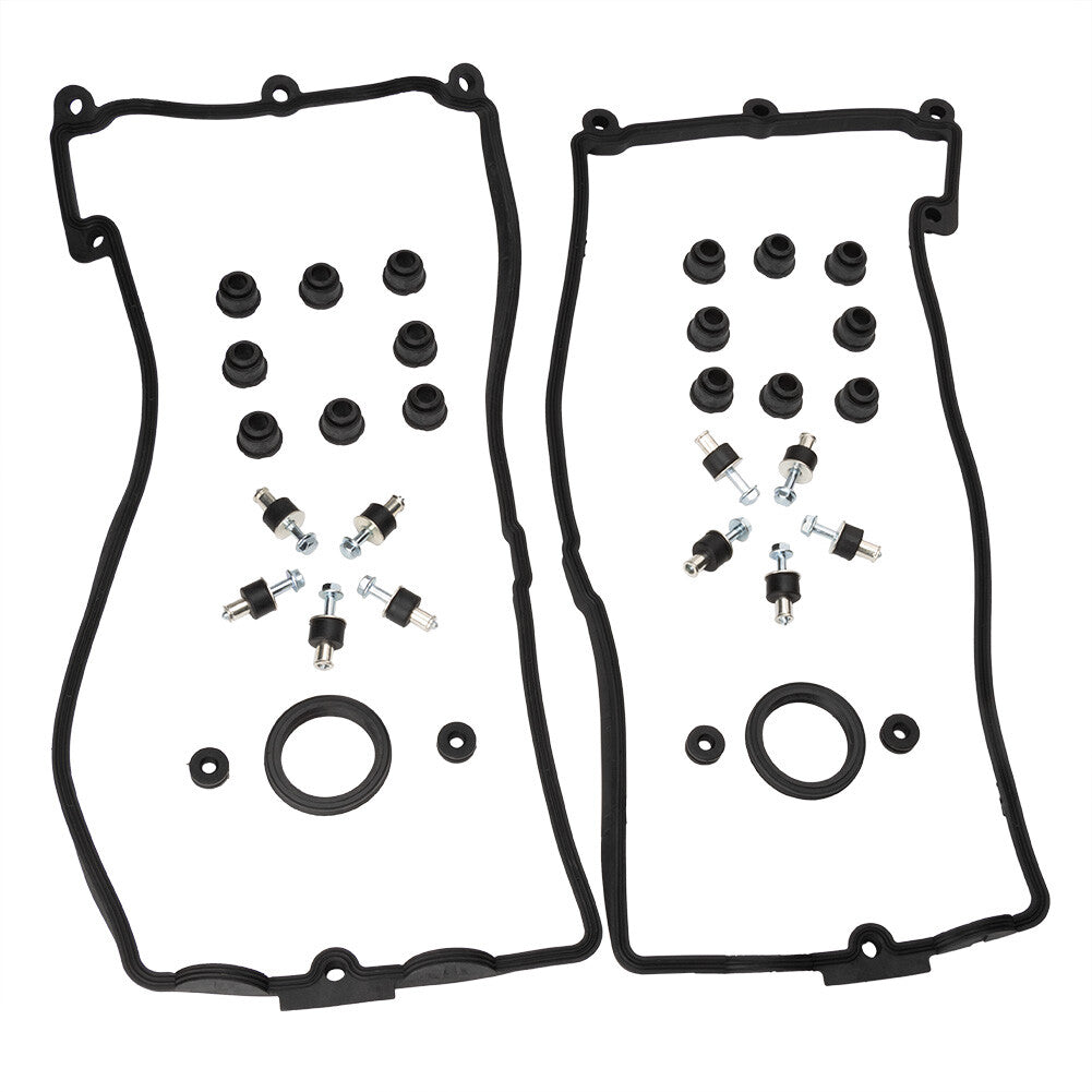 Valve Cover Gaskets w/Bolts Seals for BMW E60 E62 E63 645I 650I E53 X5 4.4L 4.8L