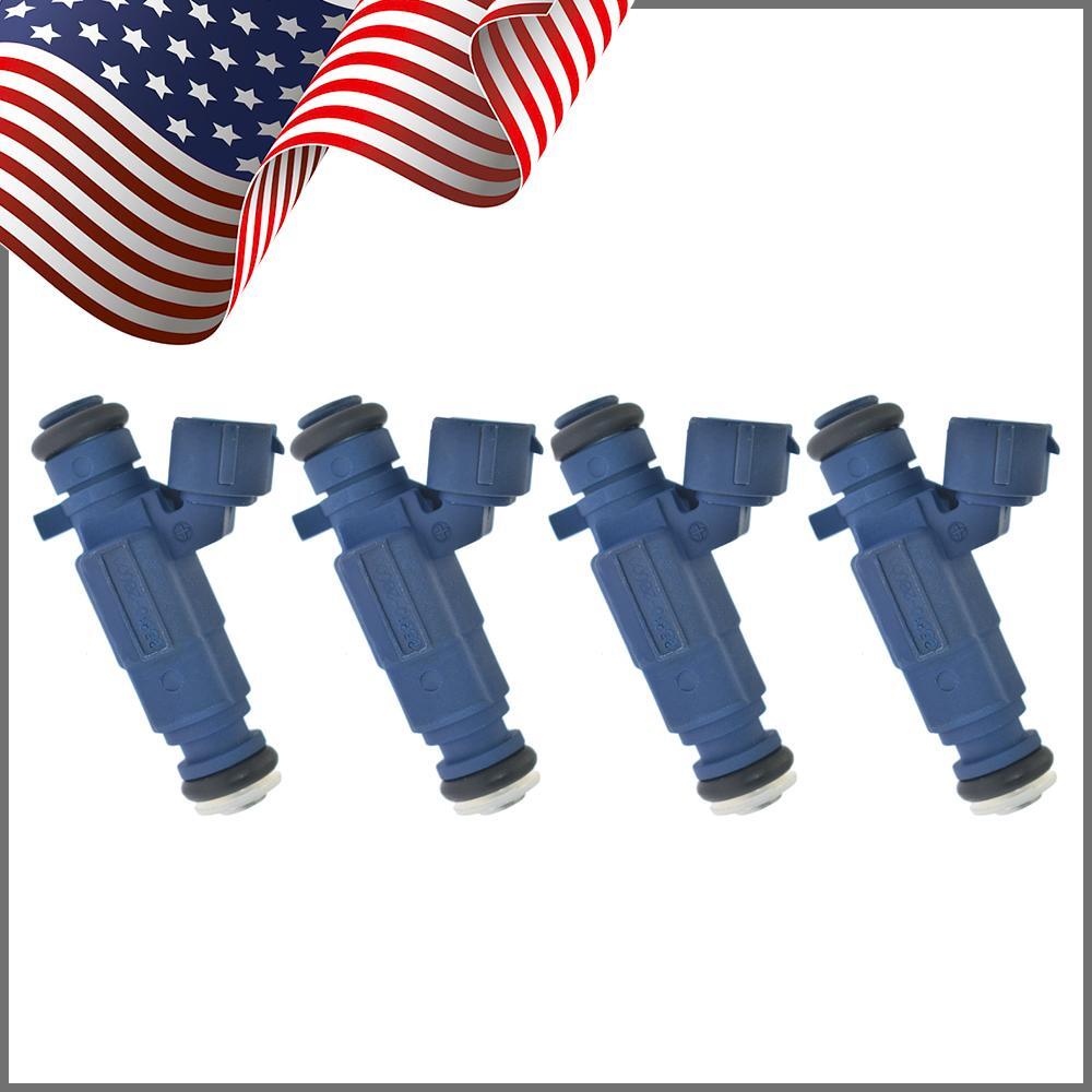 Set of 4 Fuel Injectors for Kia Soul Base 2010-2011 1.6L FJ1108 35310-2B000