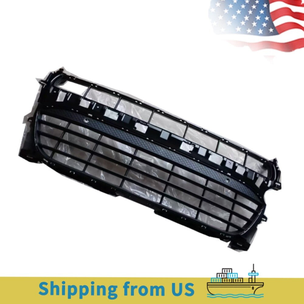 For 2019-2021 for Porsche Macan New Front Center Upper Black Bumper Grille
