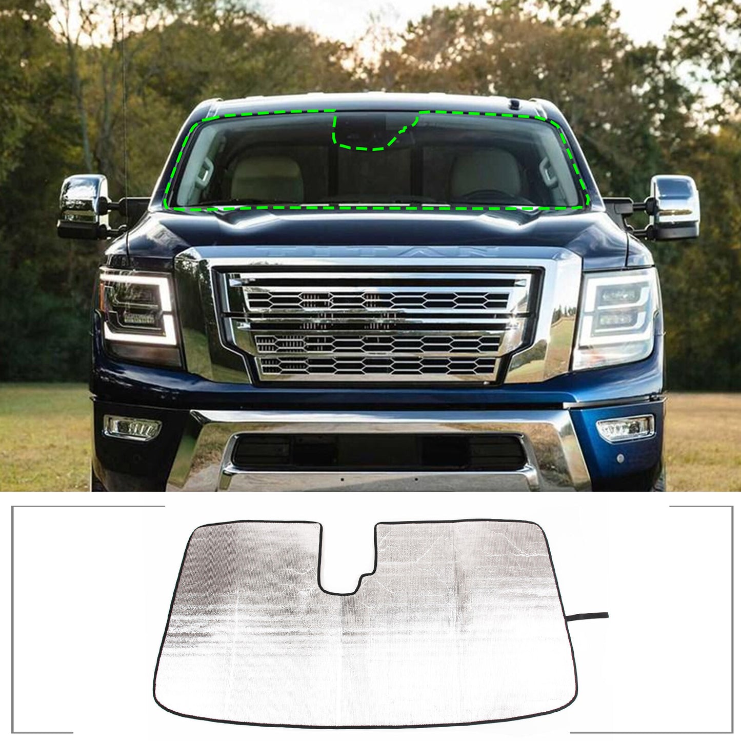 4 Interior door handle grip trim covers for Toyota for Land Cruiser Prado 2010-18