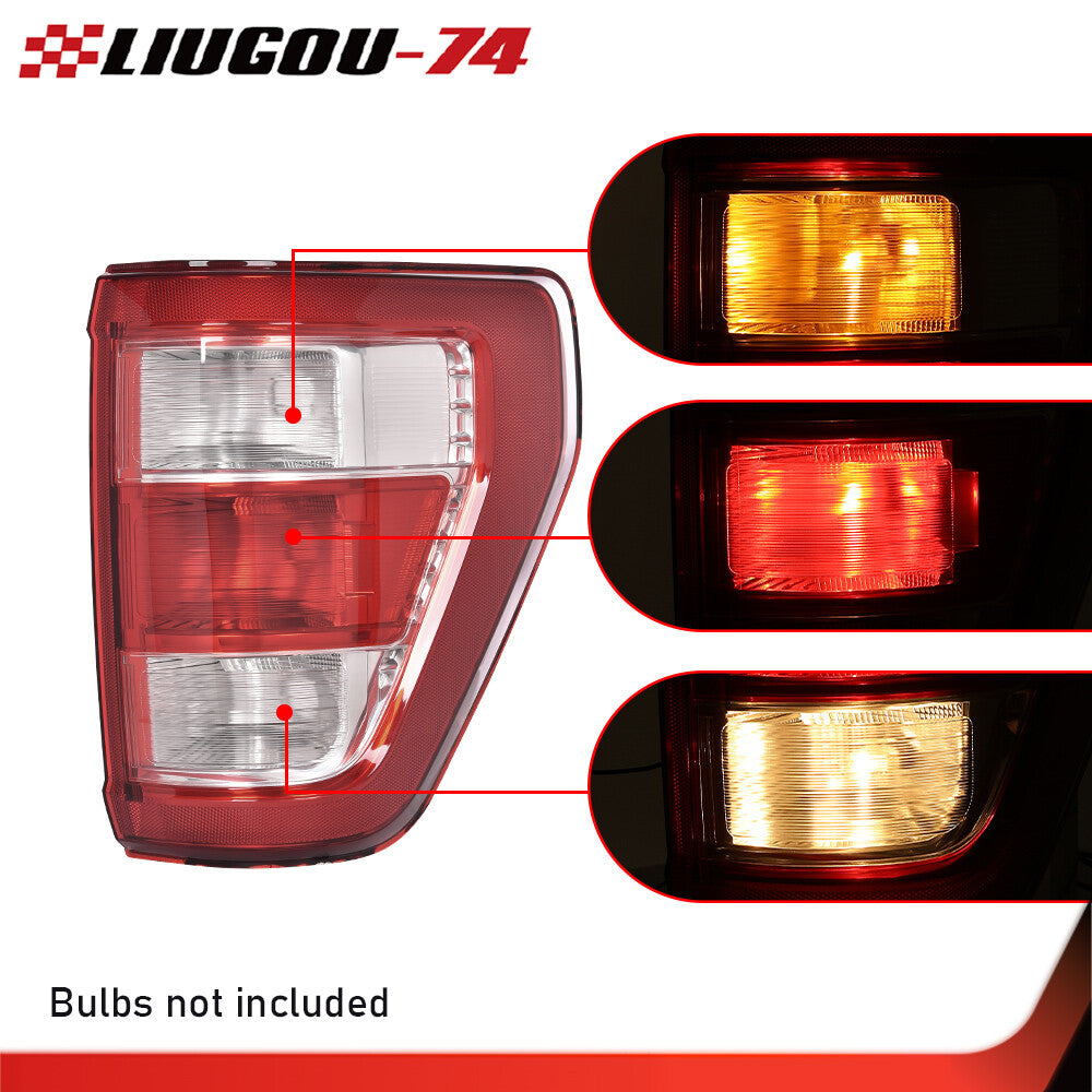 TaiL Light Right Side with Blind Spot Fit for 2021-2023 for Ford F150 XL Brake Lights