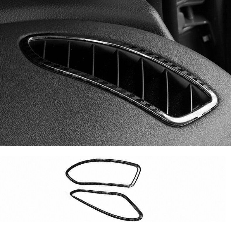 for Hyundai Sonata 2020-2023 Carbon Fiber Dashboard Upper Air Outlet Vent cover
