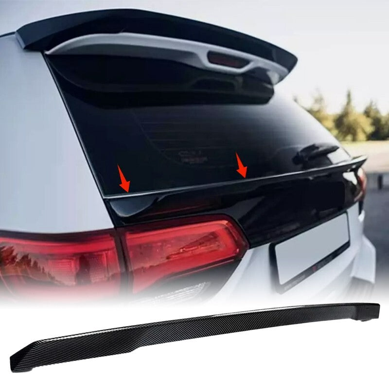 WK2 SRT Rear Spoiler Mid-Wing for Jeep Grand Cherokee 2013-2021 Carbon Fiber ABS