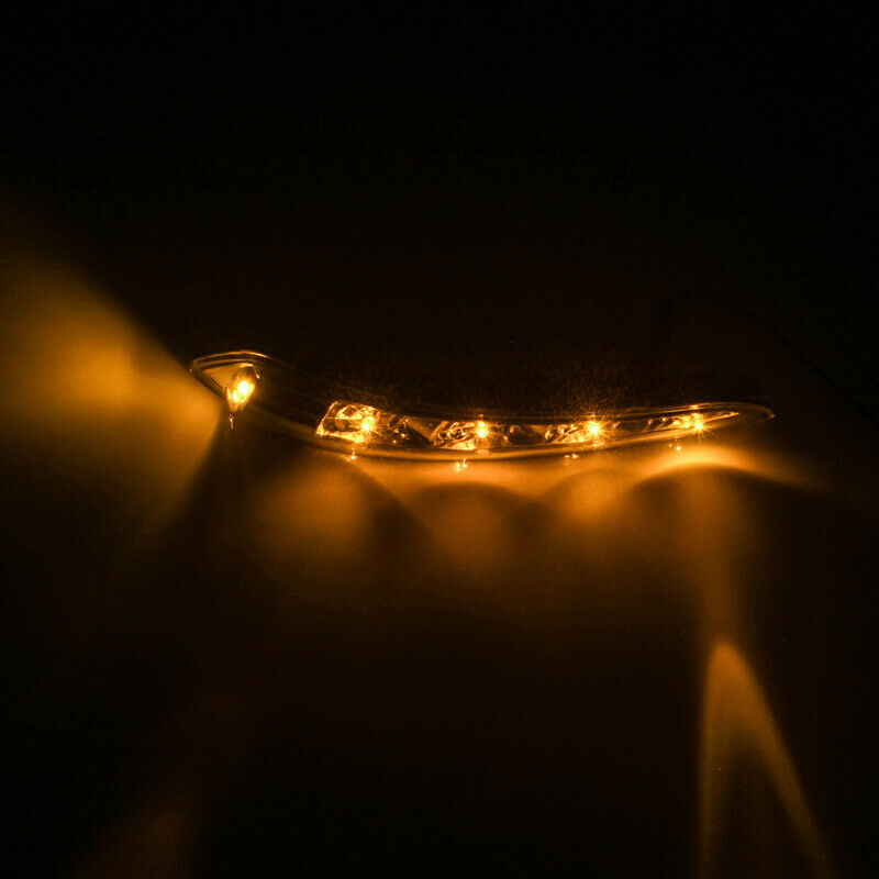 2 Pins Front Left Mirror LED Turn Signal Light Clear Lens for Sonata 2011 - 2014