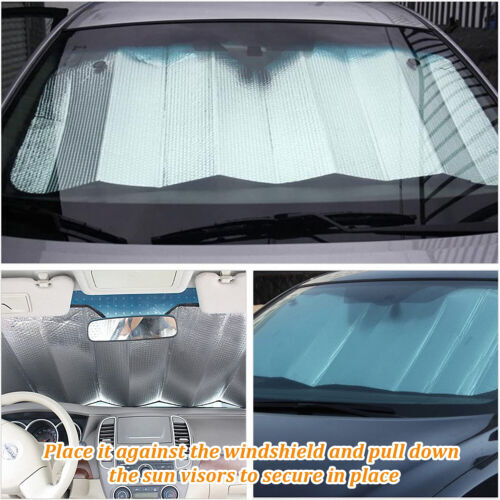 Foldable Car Windshield Sun Shade Shield Cover Sun Visor UV Block Protector