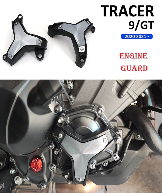 for Yamaha Tracer 9 GT Motorcycle Side Engine Guard Protection Sliders Crash Pad