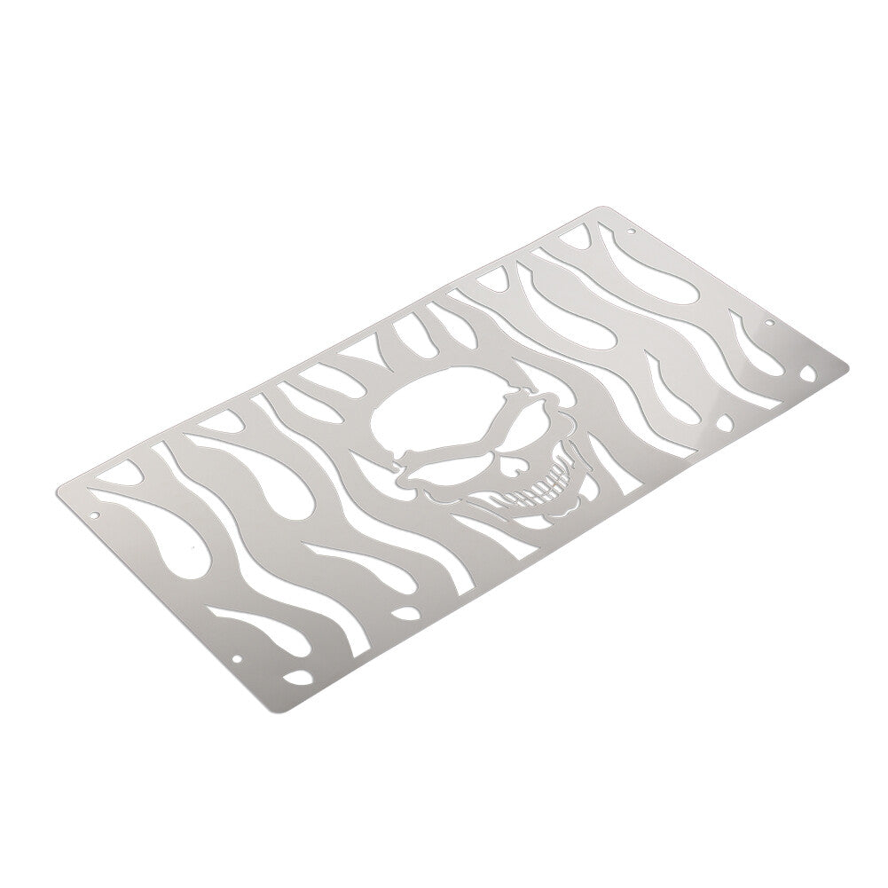Skull Motorcycle Stainless Radiator Grill Guard Cover for Honda GL1500 All Year