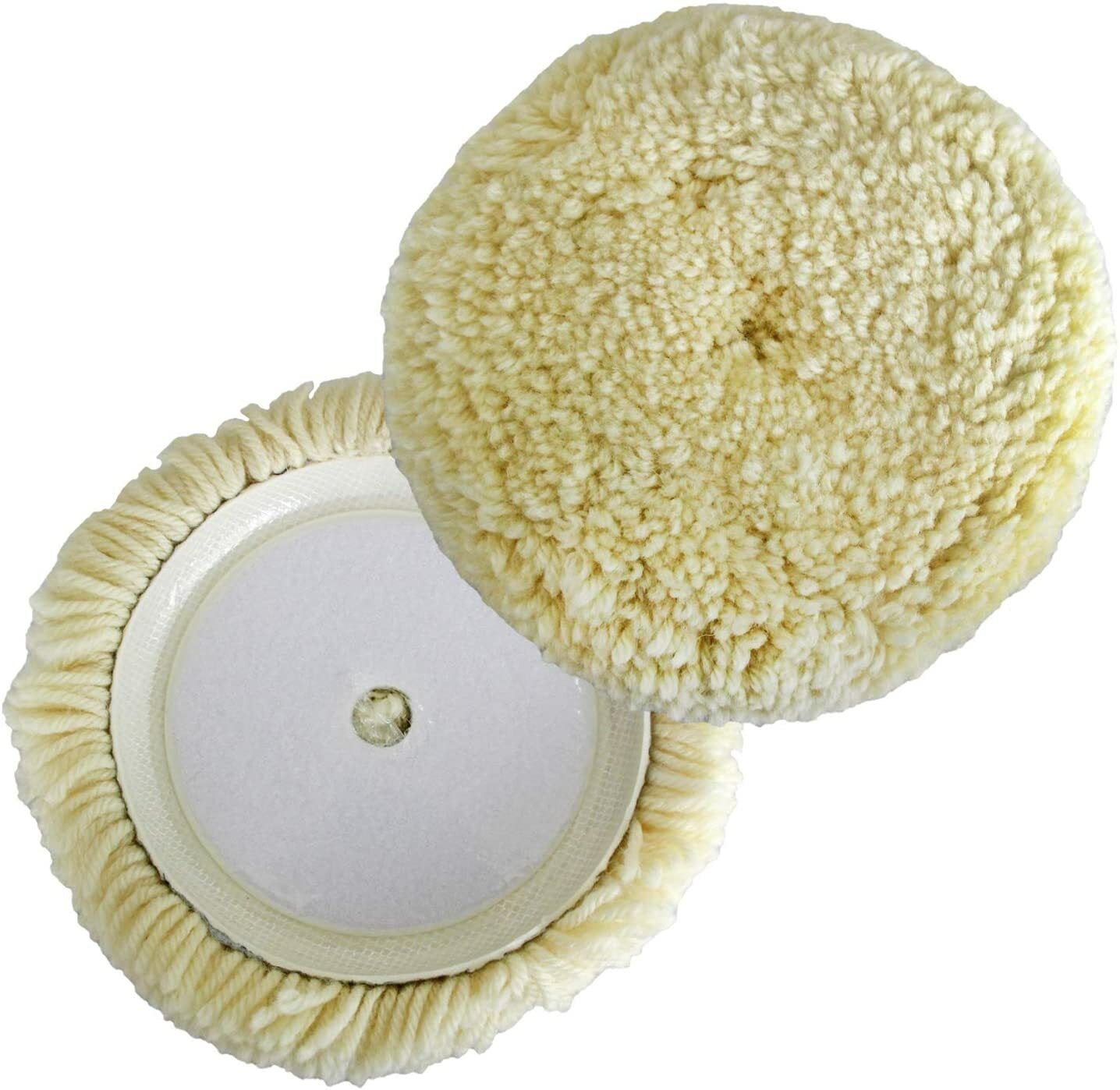 Polishing Pad Cushion Kit Wool Hook and Loop Grip Polishing Wheel for Drill Bits