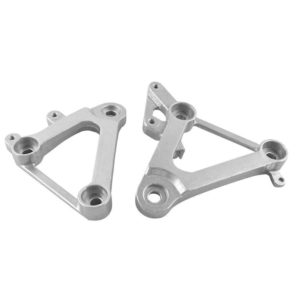 Front Rider Footrest Foot Pegs Brackets for Honda CBR 400 1988 1989 NC23