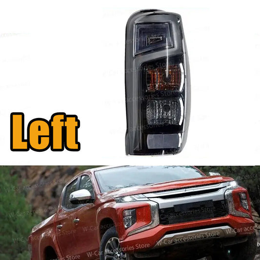 Left for Mitsubishi L200 Triton 2019-2020 Tail Light Side Rear Brake Reverse