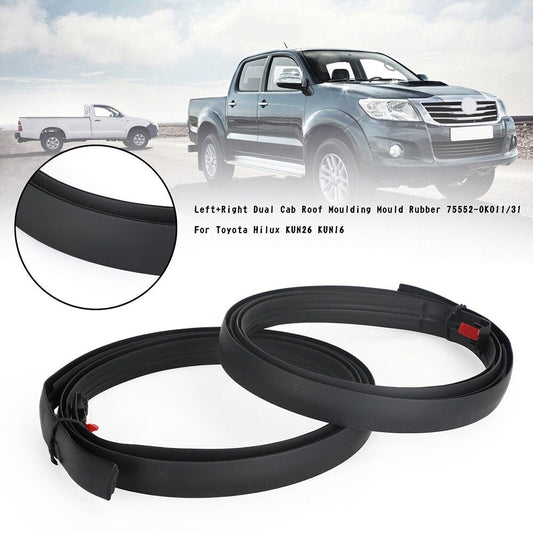 Dual Cab Roof Moulding Mould Rubber for Toyota For KUN26 75551-0K011 Part