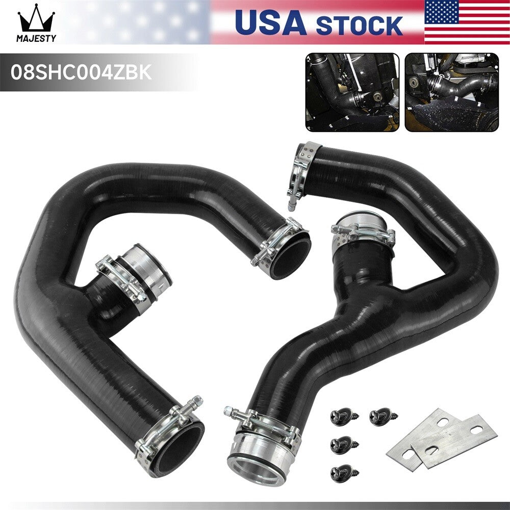 Silicone Turbo Intercooler Pipe Hose for Golf MK5 MK6 GTI 2.0 FSi W/Adapters BK