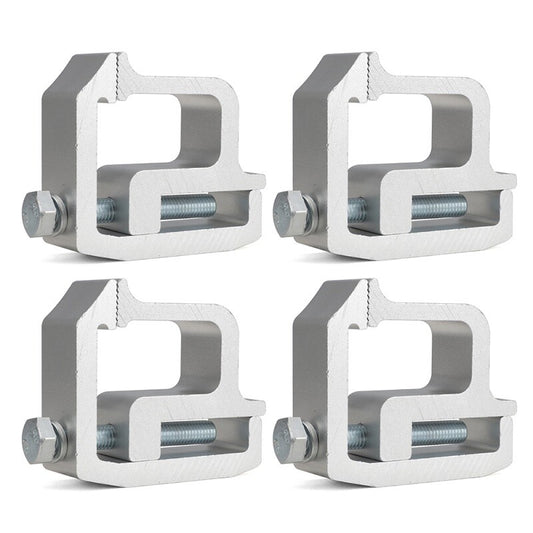 4-Piece Mounting Clip Truck Cover Mount Camper Shell Heavy Duty Suitable for Chevrolet , for Ford , and for Dodge