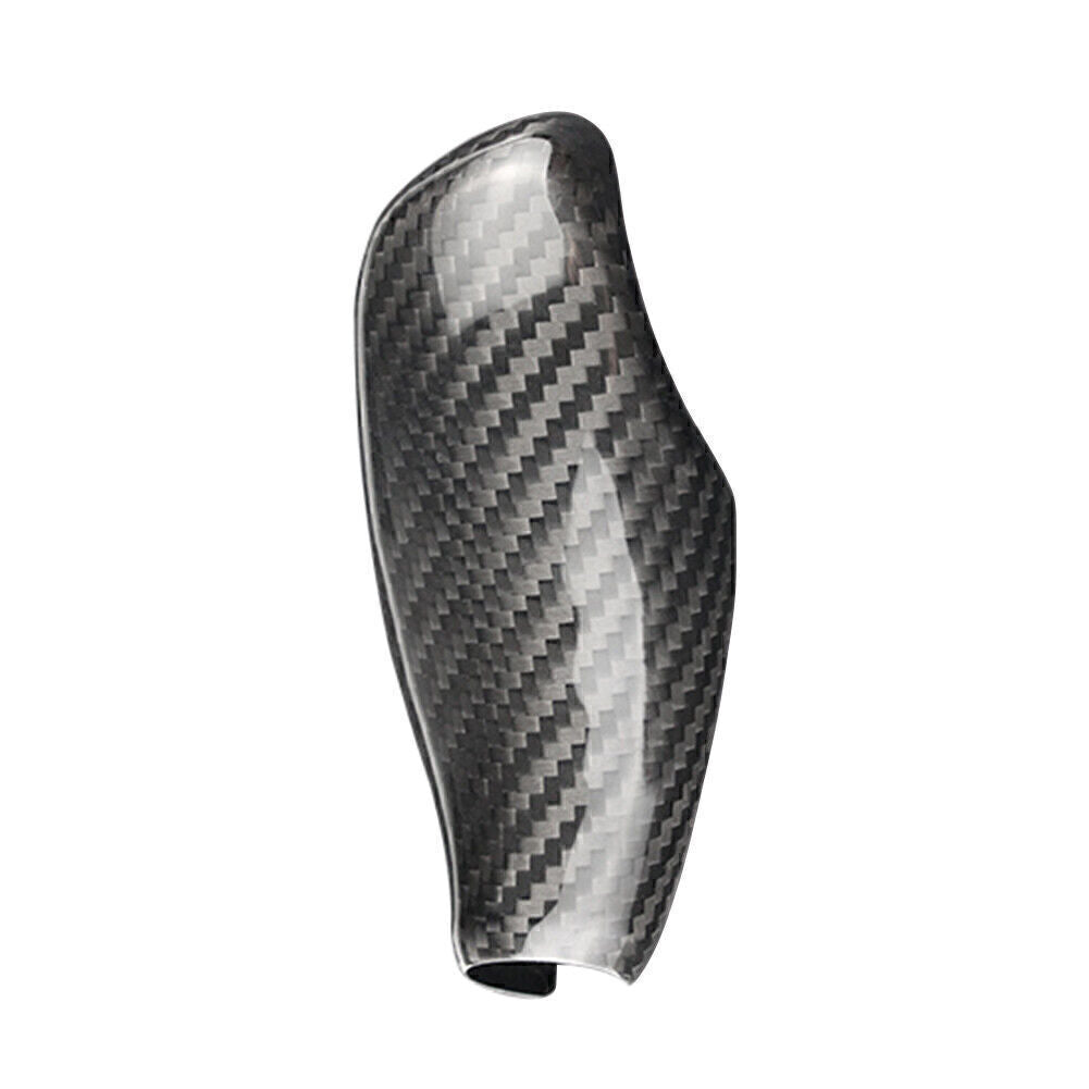 Carbon Fiber Gear Shift Knob Cover Sticker Trim Fit for BMW 5 6 7 Series X3 X4 GT