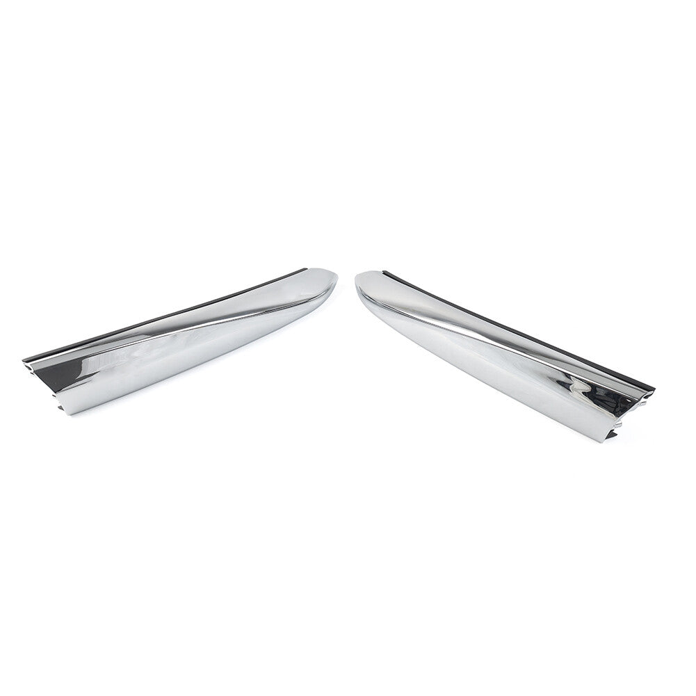 Front Bumper Fog Light Lamp Grille Insert Molding Strip Cover fit for Jaguar XF