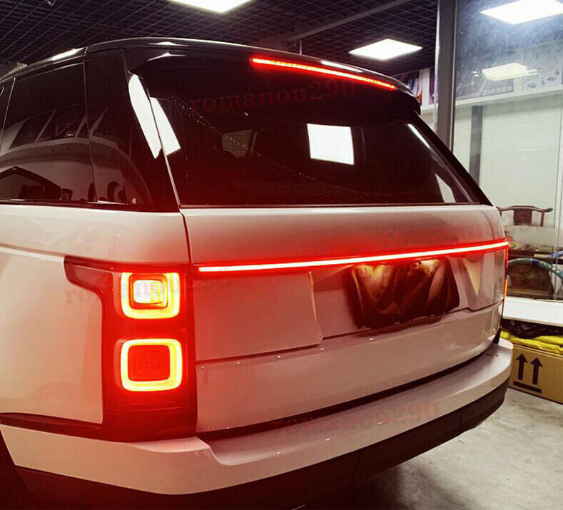 Black LED Rear Door Trunk Lights Brake Light for Land Rover for Range Rover 2014-21