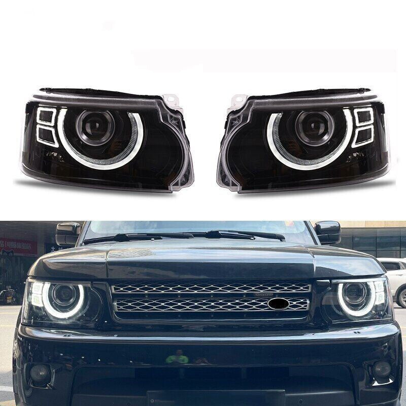 for Defender Style Headlamp Headlight Assembly for Range Rover Sport L320 2010-2012