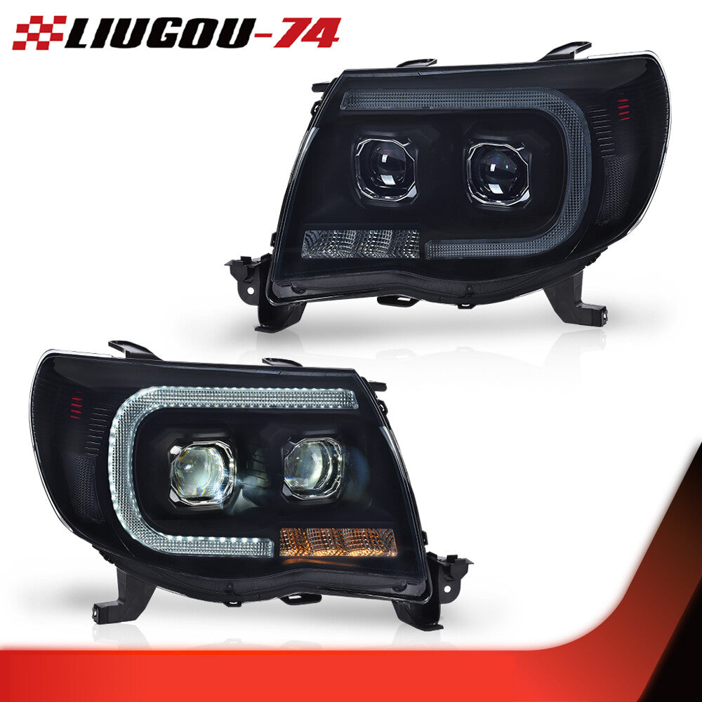 Suitable for 2005-2011 for Toyota Tacoma LED projector headlights (1 pair)
