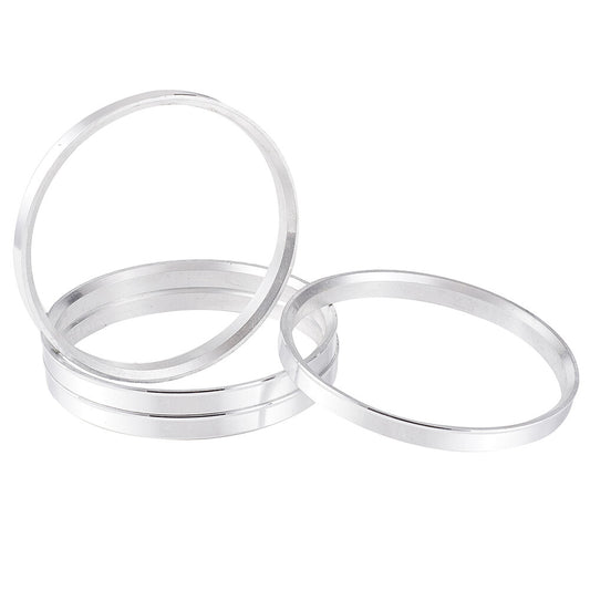 4x Aluminum Hub Centric Spacers Rings 108mm OD to 87.1mm ID (No Spacers)