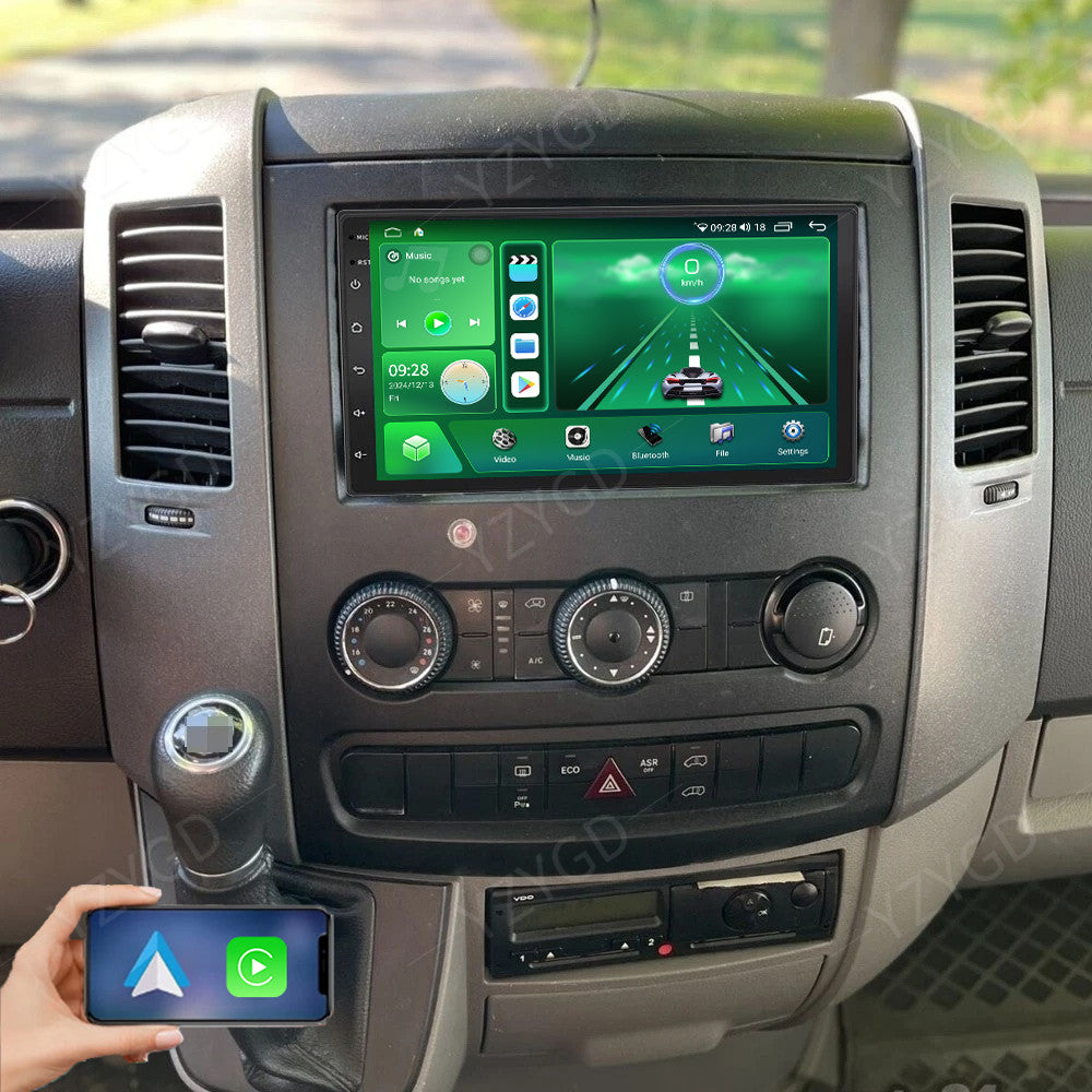 for Mercedes for Benz Sprinter 2006-2018 Stereo Android Auto Carplay Car Radio GPS
